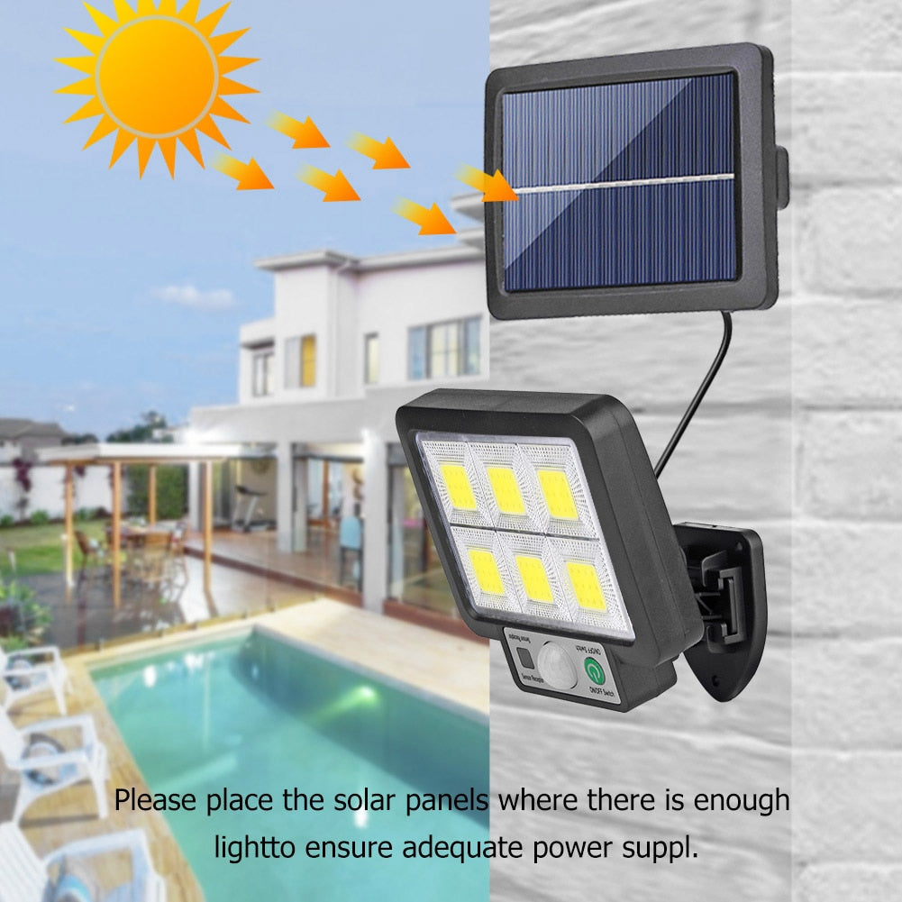 LED Solar Lamp For Garden Wall Light