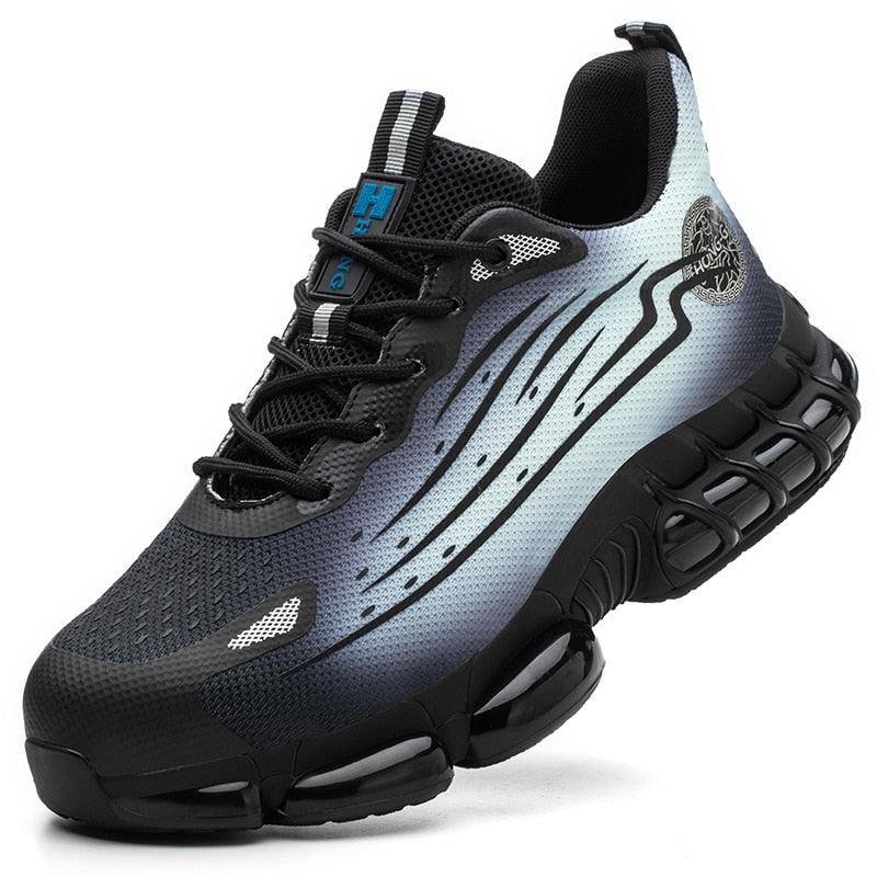 Men Air Cushion Sport Safety Protective Shoes