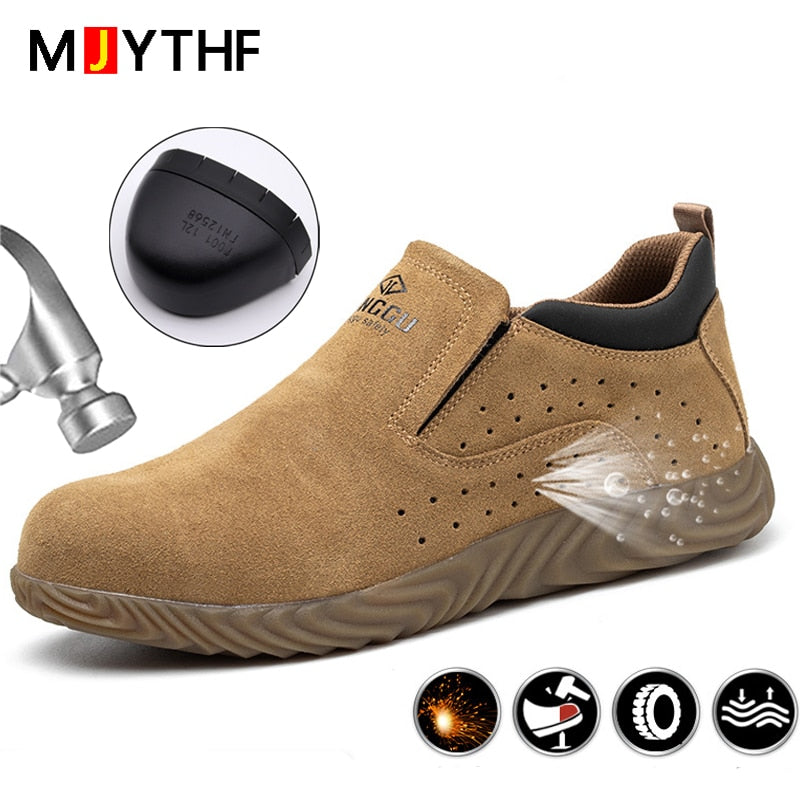 Breathable Men Work Shoes